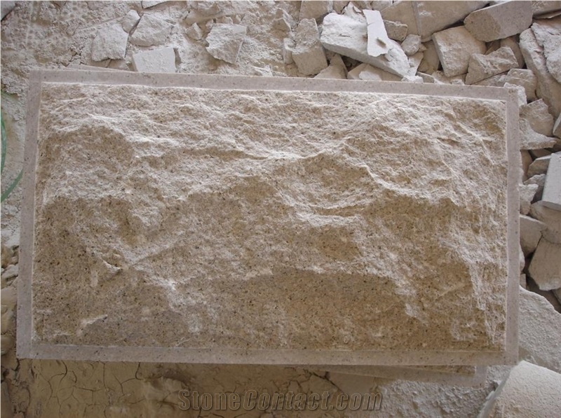 G682 Yellow Granite Mushroom Stone