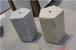 Granite Pillar, Granite Palisade, Padang Giallo Yellow Granite Palisade
