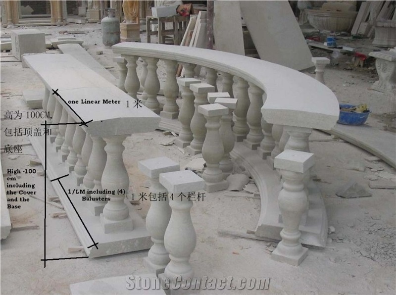 Grey Granite Baluster
