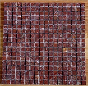 Hongwanluo Red Marble Mosaic Hongwanluo Red Marble Mosaic