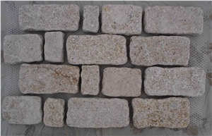 Rusty Yellow Paving Stone, Rust Yellow Granite Paving Stone