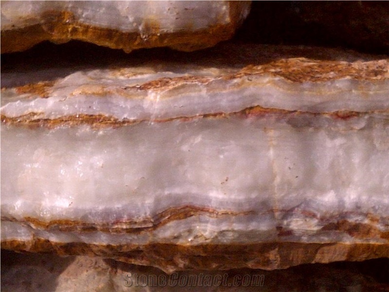 Pakistan White Onyx Block