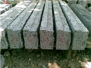 Lava Stone Kerb Stone, Lava Stone Black Basalt Kerb Stone