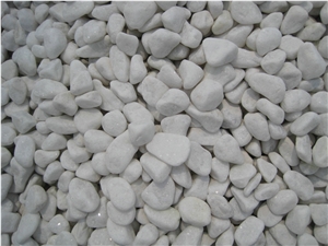 White Marble Pebble