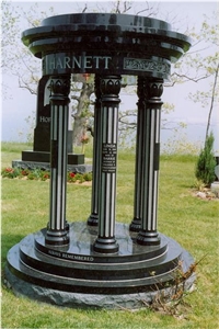 White Granite Headstone