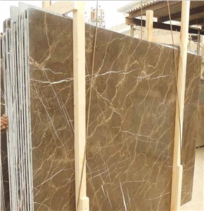 Pietra Brown Marble Slabs