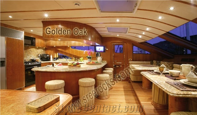 Golden Oak Granite Countertop, Yellow Granite