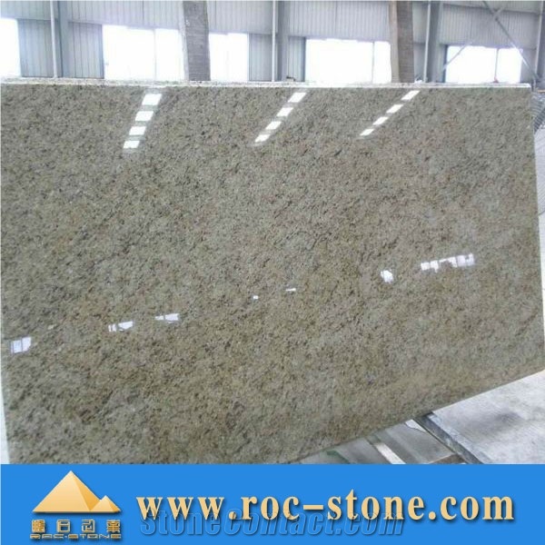 Giallo Ornamental Countertop,Brazil Granite Counter Tops, Giallo Ornamental Yellow Granite Kitchen Bar Top, Custom Counter Tops, L Shape Kitchen Island Tops, Full Bullnose Worktops, Eased Desk Tops