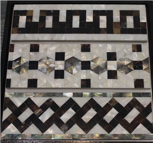 Shell Mosaics Borders
