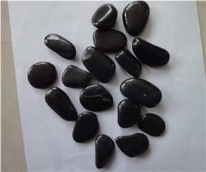 China Black PEBBLE STONE for Sale, G685 Black Granite Pebble Stone China Black PEBBLE STONE for Sale, G685 Black Granite Pebble Stone