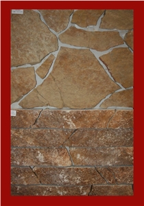 External Componet, Bronzetto Di Trani Beige Limestone Flagstone