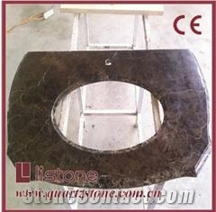 Artificial Stone Composite Marble Vanity Top