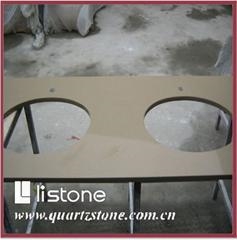 Artificial Stone Composite Marble Vanity Top