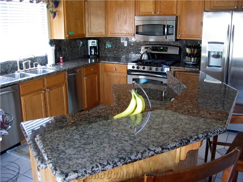 Baltic Brown Granite Countertop