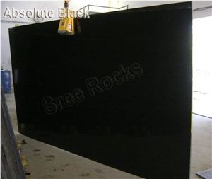 Absolute Black Granite, Bengal Black Granite Slabs