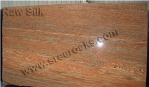 Raw Silk Granite Slabs, India Pink Granite