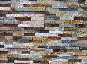 Multicolor Quartzite Wall Cladding, Donegal Quarzite Loughnalughraman Quartzite