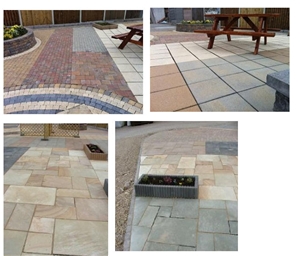 Patios and Driveways, Leitrim Beige Sandstone