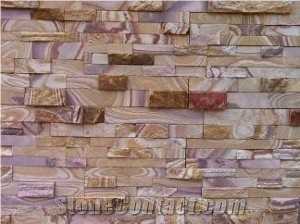 Retro Grained Stone Veneer, Donegal Quarzite Altclough Quartzite