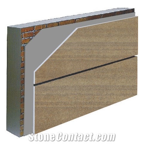 Green Sandstone Board MS101, Inorganic Material Beige Sandstone Building, Walling