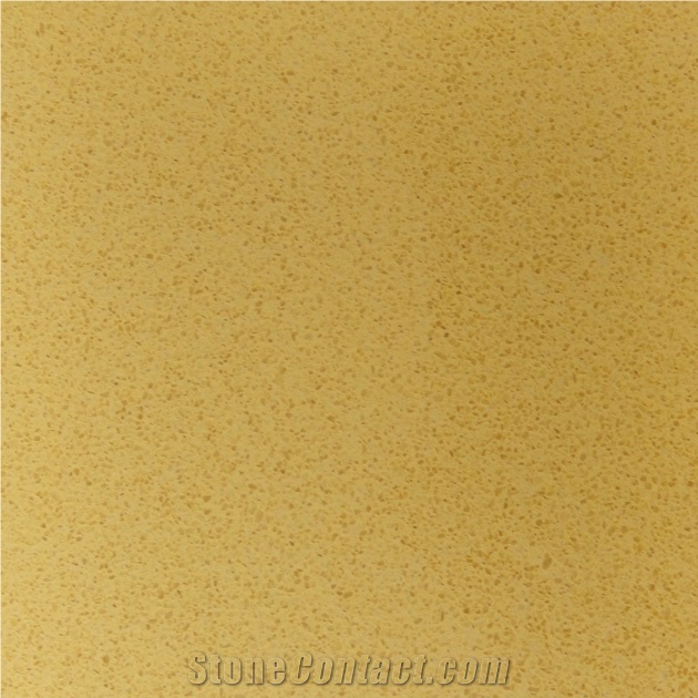 Pure Light Yellow Quartz Stone