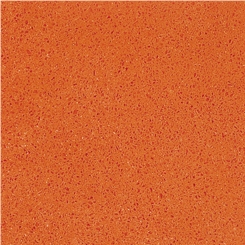 Wayon Orange/ Pure Orange Quartz Stone (Wg033) Slabs & Tiles