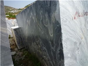 Australia Grey Wave Stone Block, Australia Grey Wave Marble Block