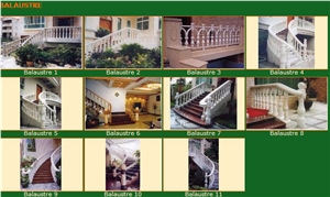 Balustrade, Railings, Pietra Di Lessini Bianca White Limestone