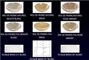 Natural Stone Sinks