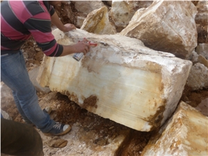 White Onyx Block