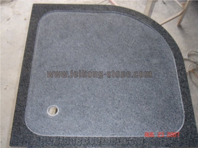 G654 Shower Base,granite Shower Top,Padang Dark Sh, G654 Grey Granite Shower Base