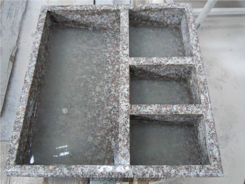 G664 Soap Box,Mint Brown Soap Box, G664 Red Granite Bath Accessories