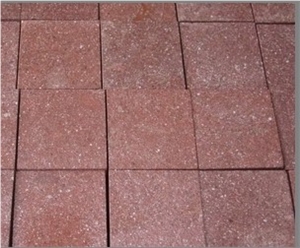 G666 Red Porphyry Cobblestone, Porphyry Red Granite Cobblestone G666 Red Porphyry Cobblestone, Porphyry Red Granite Cobblestone