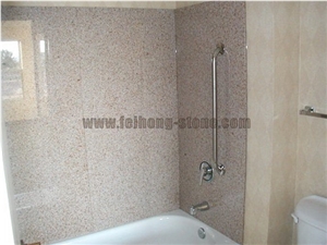 G682 Tub Surround,Rustic Yellow Bath Surround,Ming, G682 Yellow Granite Bath Tub