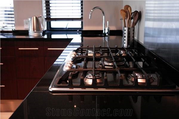 Absolute Black South Africa Granite Countertops