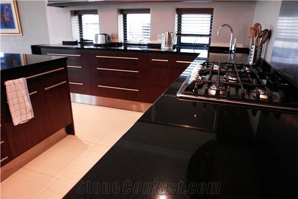 Absolute Black South Africa Granite Countertops
