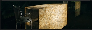 Golden Rustic Stone Furniture, Oro Fino Yellow Granite