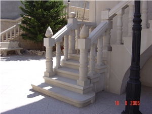 Arenisca Floresta Beige Balustrade, Beige Sandstone Balustrade