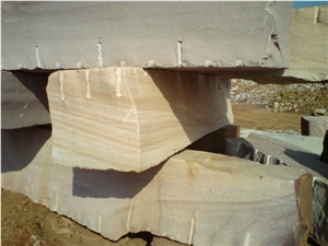 Sandstone Blocks, India Beige Sandstone