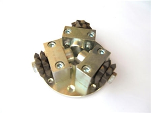 Bush-hammering Plates