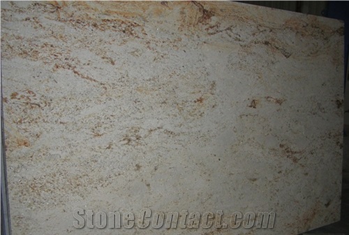 Colonial Cream Granite Slabs, India Yellow Granite