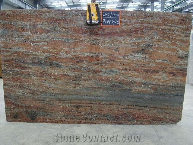 Lady Dream Granite Slabs & tiles, multicolor granite flooring tiles, walling tiles 