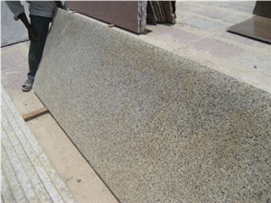 Nasoli Yellow Granite Tiles & Slabs, Polished Floor Covering Tiles, Walling Tiles