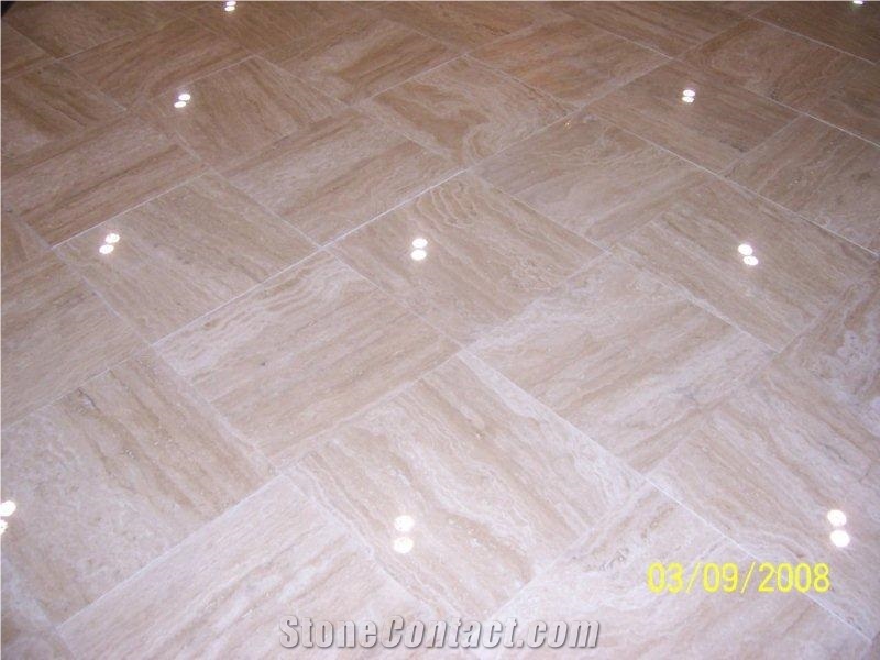 Denizli Light Travertine Slabs,Tiles, Beige Travertine Flooring Tiles, Walling Tiles