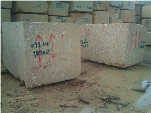 Shells Reef Caramel Blocks, Syria Yellow Limestone