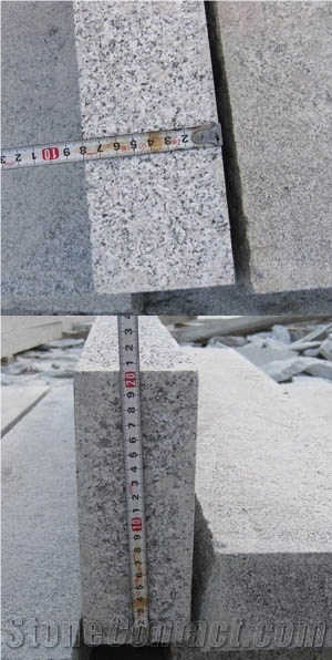 G341 Kerbstone, G341 Grey Granite Kerbstone