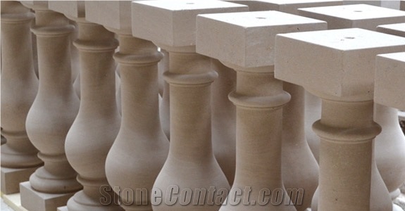 Portland Stone Balusters, White Limestone Balusters