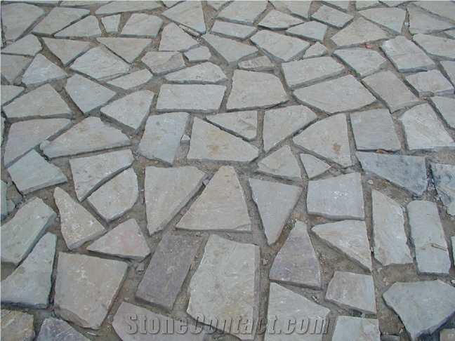 Kandla Grey Sandstone Paving and Clading Stone, Grey Sandstone Cube Stone & Pavers