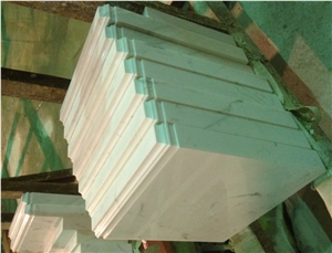 Stone Quoins, Pier Caps, Carrara White Marble Pier Caps Stone Quoins, Pier Caps, Carrara White Marble Pier Caps
