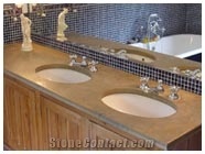 Purbeck Inland Freestone Limestone Vanity Top